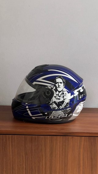 Casco Integral LS2 FF350 Azul Talla XL