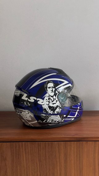 Casco Integral LS2 FF350 Azul Talla XL