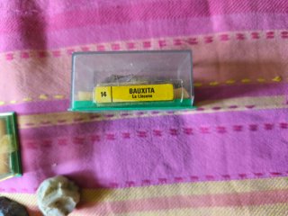 Colección de minerales