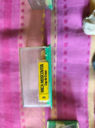Colección de minerales