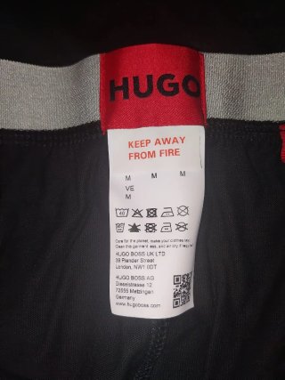 Pijama Hugo Boss Talla M Negro