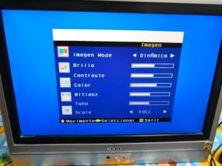 Televisor SOGO 19 Negro/Plateado