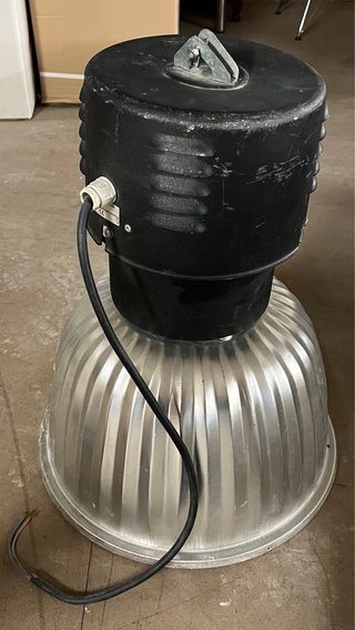 Campana Industrial Aluminio 250W