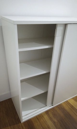Zapatero blanco 4 niveles