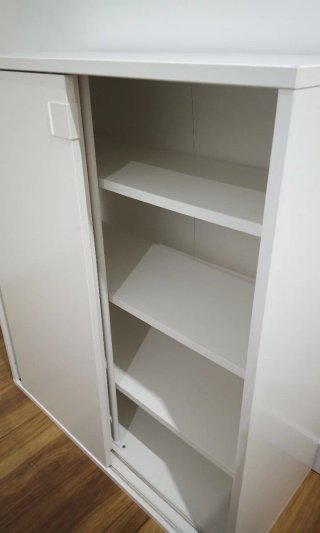 Zapatero blanco 4 niveles