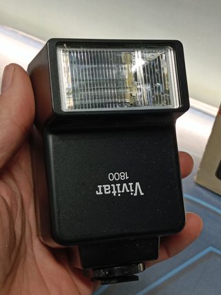 Flash Vivitar 1800 Electronic Flash - en Original Box