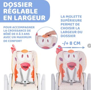 Trona Chicco Polly2Start Bebé