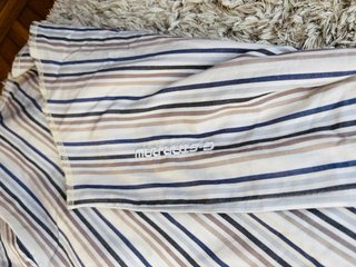 Camisa The North Face Rayas Hombre Beige Marrón