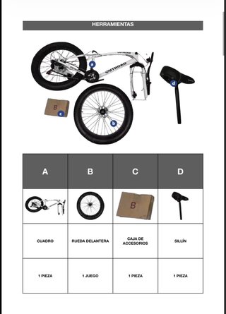 Bicicleta Fat Bike MT