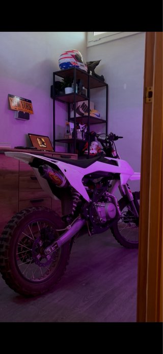 Pit Bike MTR 125cc Blanca