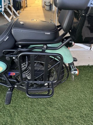 Alforja Izq Royal Enfield Meteor 350 + Soporte