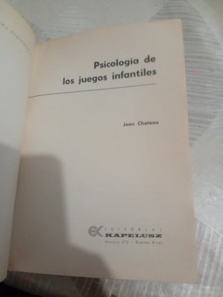 Psicología de los juegos infantiles