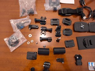GoPro Hero Black + 5 memoria + accesorios