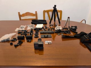 GoPro Hero Black + 5 memoria + accesorios