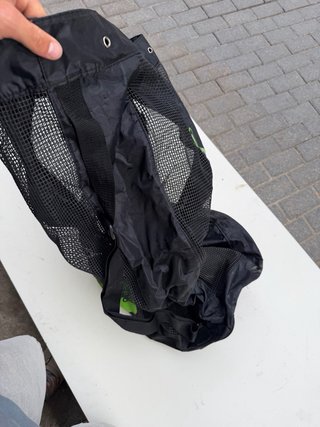 Borsa MESH per Palloni Munich Nera