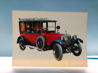 6 Cartoline "Serie B Collezione Auto d'Epoca".
