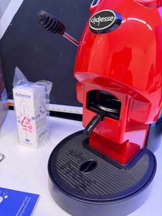 Macchina da caffè Didiesse Baby Frog rossa NUOVA da estrenare
