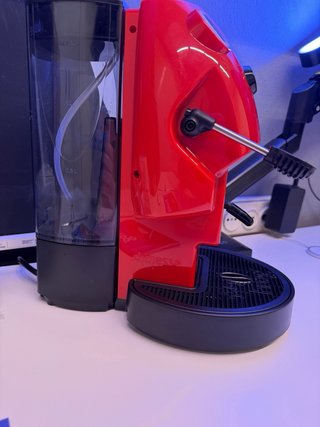 Macchina da caffè Didiesse Baby Frog rossa NUOVA da estrenare