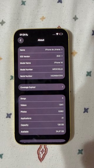 iPhone 14 128GB Giallo