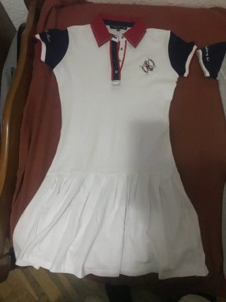 3 vestidos, 1 vestido pantalón, 1 mini falda t.XS