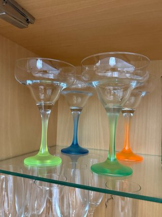 Set 4 Copas Margarita Cristal