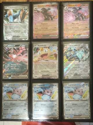 Pack cartas Pokémon español originales