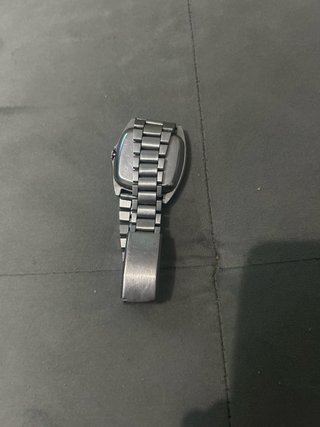 Reloj Seiko Automático Plata y Negro