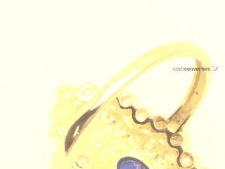 sortija oro 18k con piedra con circonita
