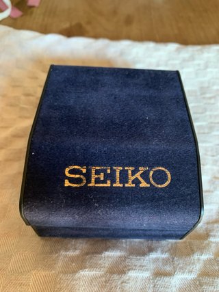 Orologio Seiko Vintage Donna Oro Pelle NOS