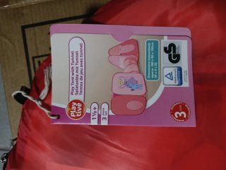 Tienda de juego infantil Playtive 3 en 1 con túnel
