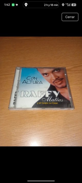 CD Raffy Matias Con Altura