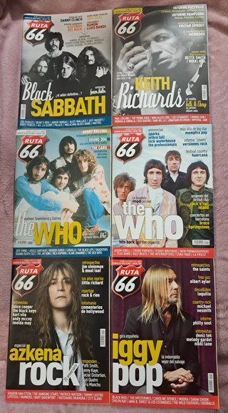 6 revistas RUTA 66