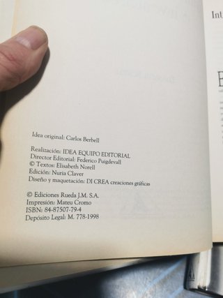 5 tomos, libros LOS MAS, tapa dura