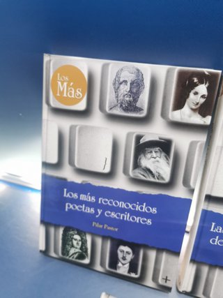 5 tomos, libros LOS MAS, tapa dura