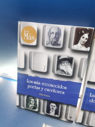 5 tomos, libros LOS MAS, tapa dura