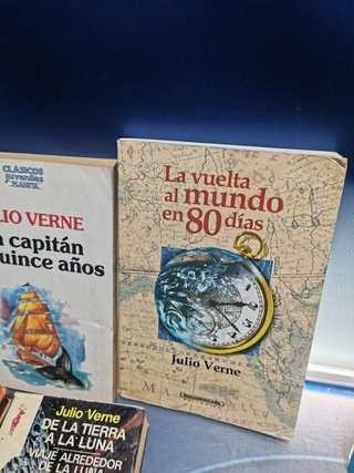 5 libros de JULIO VERNE