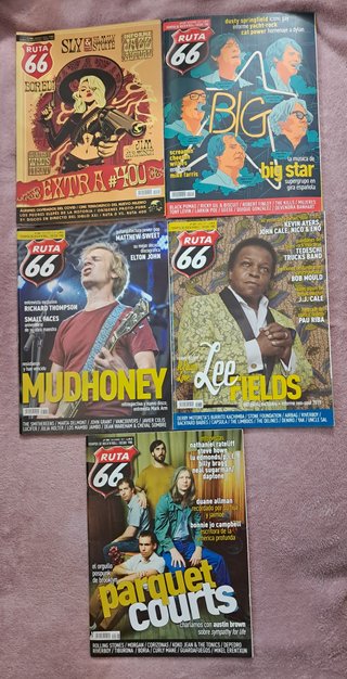 5 revistas RUTA 66