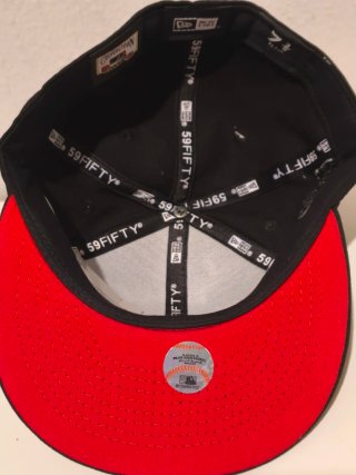 Gorra LA Flames Negra y Roja 59FIFTY 7 3/8 New era