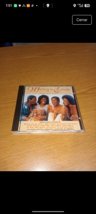 CD Waiting to Exhale - Banda Sonora Original