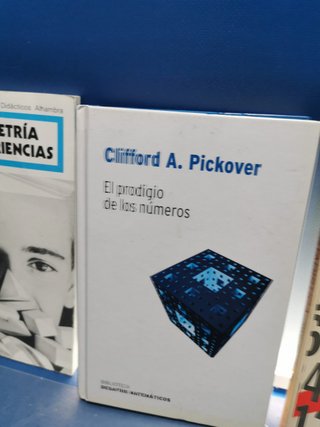 3 libros ESTADÍSTICAS, GEOMETRÍAS, EL PRODIGIO DE LOS NÚMEROS