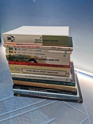 Libros, 13 novelas variadas