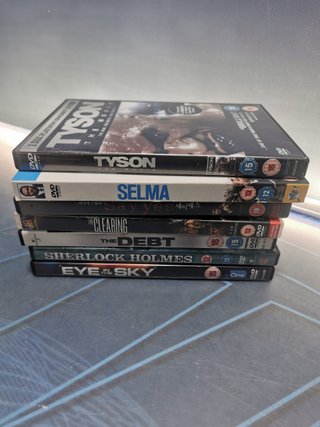 7 dvds variados región 2, edición en ingles