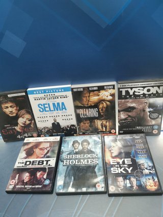 7 dvds variados región 2, edición en ingles