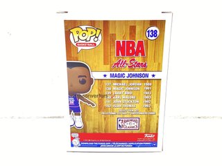 figura accion funko nba all-stars magic johnson #138