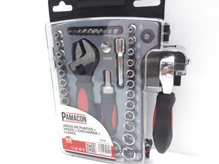 kit herramientas variadas pamacon pm13245