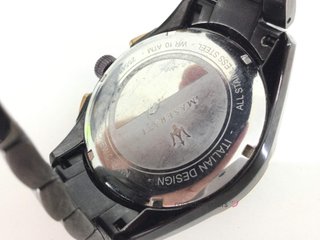 reloj pulsera caballero maserati 25548