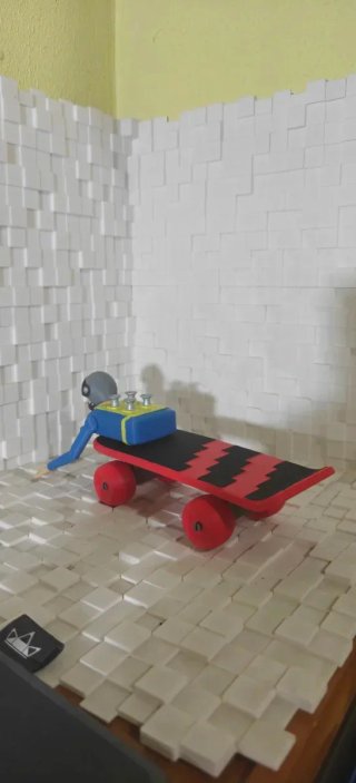 Roller Bob (skate con piloto) de Sid Toy Story