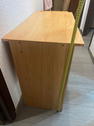 Escritorio madera 2 cajones