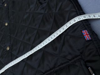 Chaqueta Belstaff acolchada negra