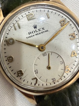 Rolex SHOCK-RESISTING oro